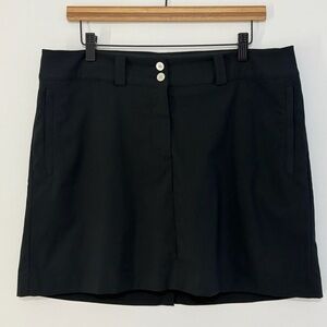 Nike Women's Dri-Fit Golf Skort Black Size 12